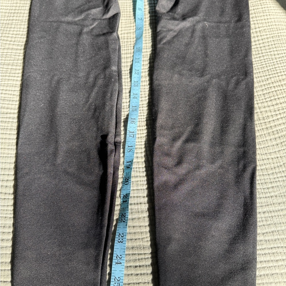 Calzedonia Black Total Shaper Leggings Skinny Fit Women Size Large Black - Picture 7 of 9